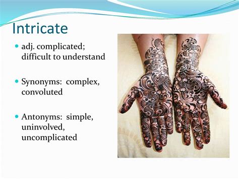 intricate synonym|intricate connection meaning.